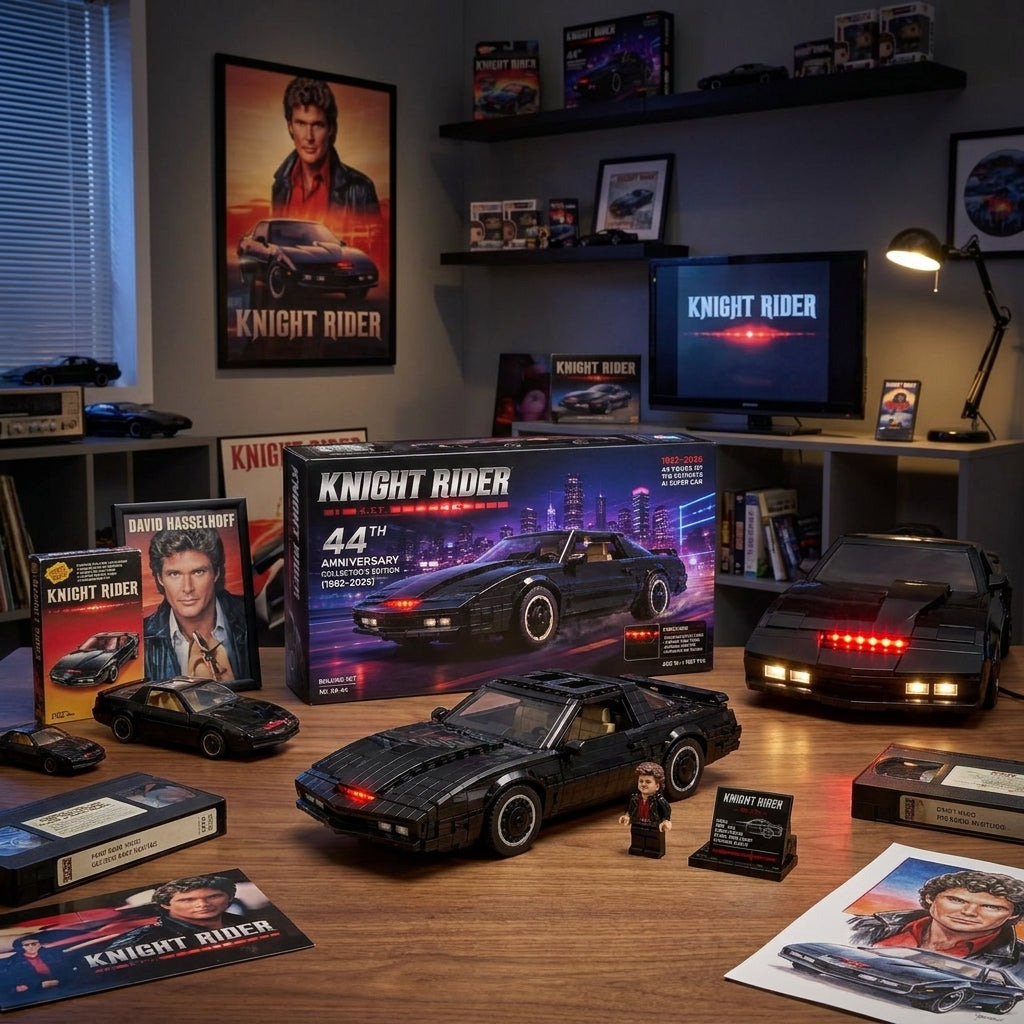 Knight Rider KITT 44th Anniversary Building Set 🚗