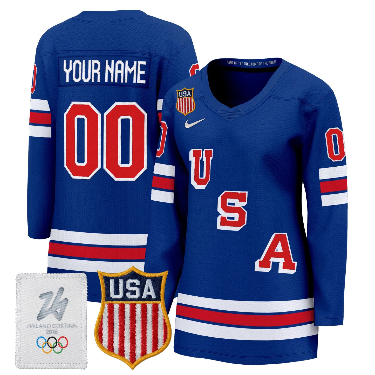 Women's National Team Hockey All Stitched Jersey