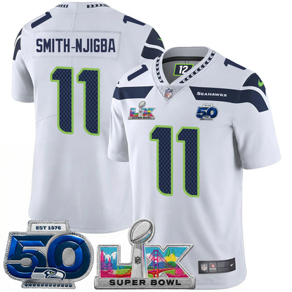 Men's SEA Football Limited Jersey - 50th Anniversary + Super Bowl LX Patch