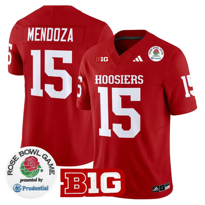Indiana College Football Stitched Jersey 2026 - Rose Bowl Patch