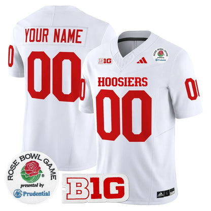 Indiana College Football Stitched Jersey 2026 - Rose Bowl Patch