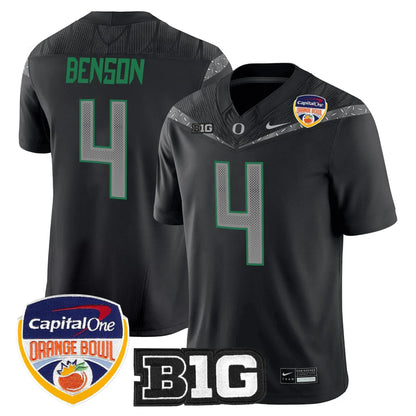 Oregon College Football Stitched Jersey 2026 - Orange Bowl Patch