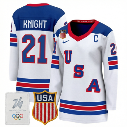 Women's National Team Hockey All Stitched Jersey