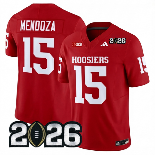Indiana College Football Stitched Jersey - 2026 CFP Patch