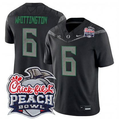 Oregon College Football Stitched Jersey 2026 - Peach Bowl Patch