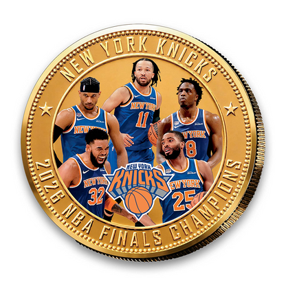 NY Knicks 2026 NBA Finals Champions Commemorative Coin