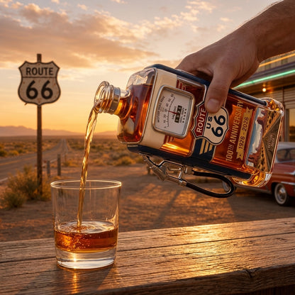 Route 66 100th Anniversary — Gas Pump Whiskey Decanter