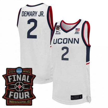 UConn Huskies Men's Basketball 25/26 All Stitched Jersey - Final Four Patch