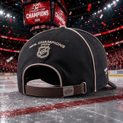 Carolina Hurricanes 2026 Stanley Cup Champions Baseball Cap