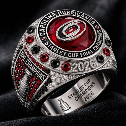 Carolina Hurricanes Stanley Cup Final Champions 2026 Commemorative Ring