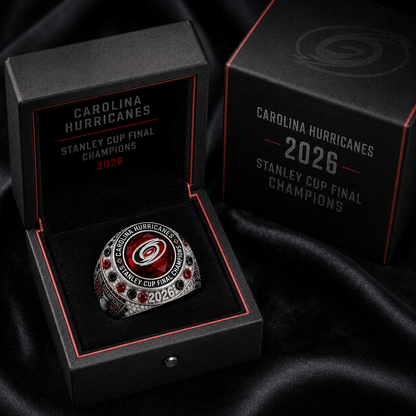 Carolina Hurricanes Stanley Cup Final Champions 2026 Commemorative Ring
