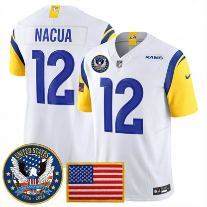 Men's LA Rams 2026 Jersey - United States 250th Anniversary Patch