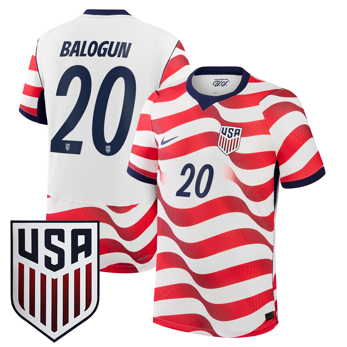 Men's USMNT 2026 All Stitched Jersey