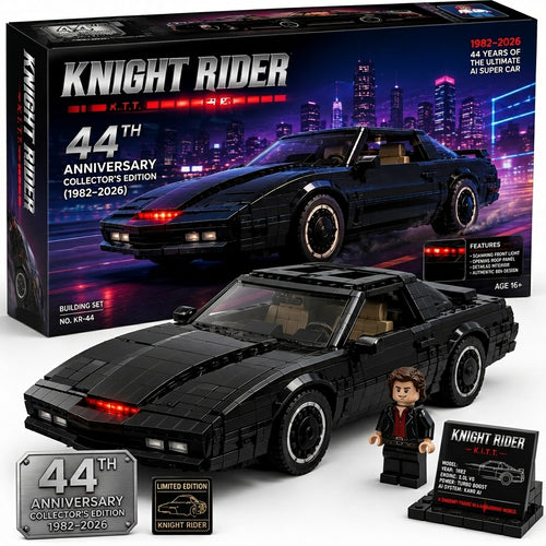 Knight Rider KITT 44th Anniversary Building Set 🚗