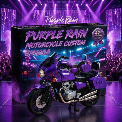 Purple Rain 42nd Anniversary Motorcycle Building Set 🏍️