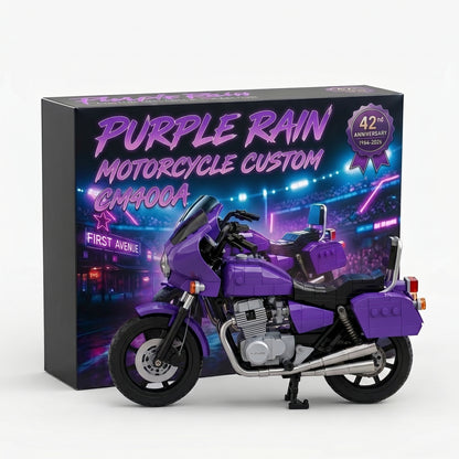 Purple Rain 42nd Anniversary Motorcycle Building Set 🏍️