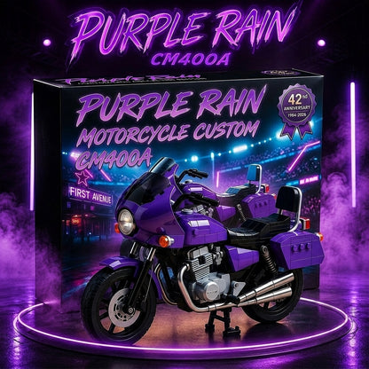 Purple Rain 42nd Anniversary Motorcycle Building Set 🏍️