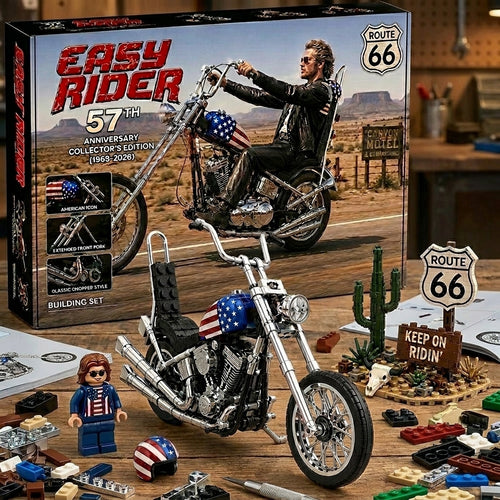 Easy Rider Route 66 57th Anniversary Building Set