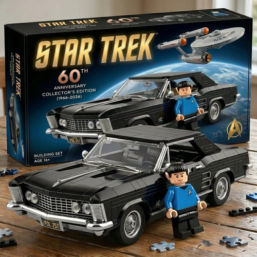 Star Trek 60th Anniversary - Spock Riviera Collector Building Set