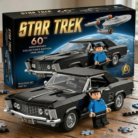 Star Trek 60th Anniversary - Spock Riviera Collector Building Set